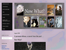 Tablet Screenshot of nowwhat.cog7.org